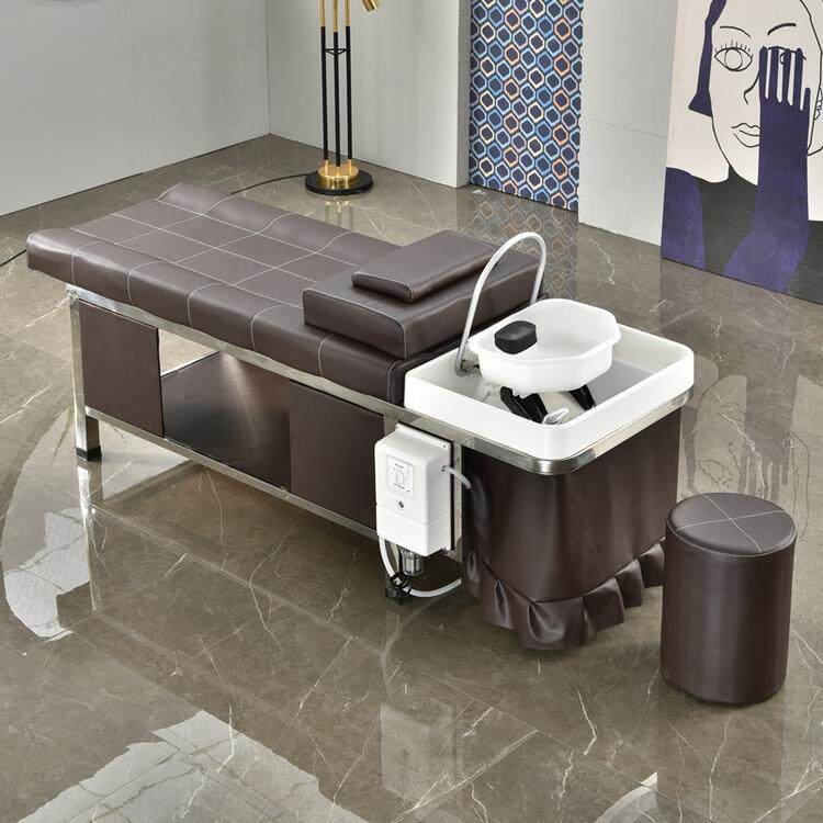 Shampoo bed hairdressing shop dedicated Thai hair salon beauty salon flat lay massage simple flushing bed comes with water heater