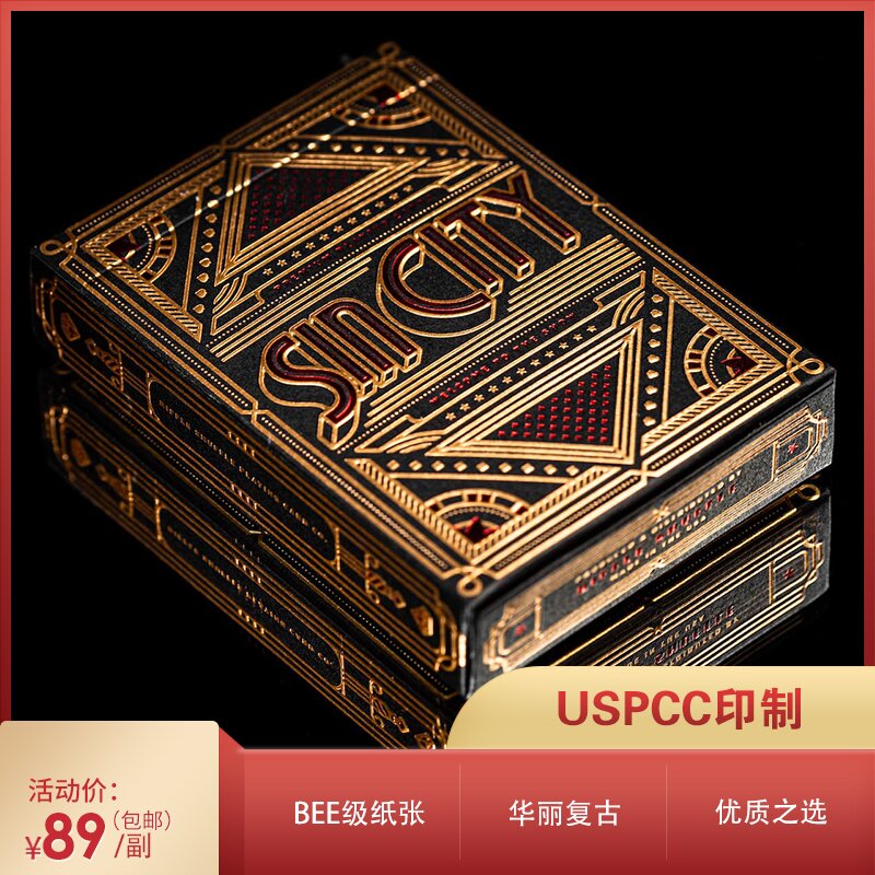 (EPCS) Spot Sin City sin Capital of all US imported bike collection Fancy Playing Cards