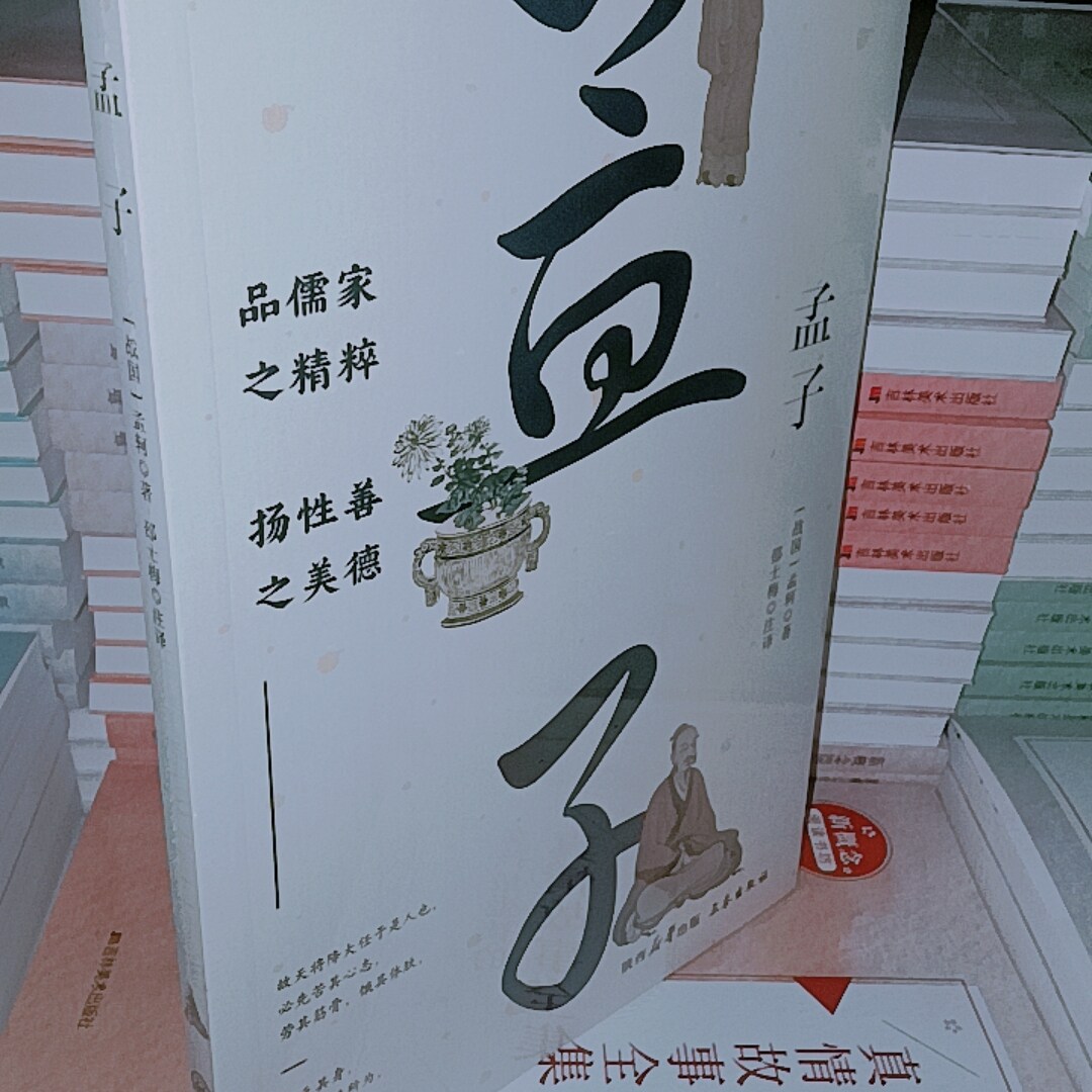 震惊！孟子竟是古代“人间清醒”？这本《孟子》让我彻底改变认知💥-中国古代随笔-淘宝好物网