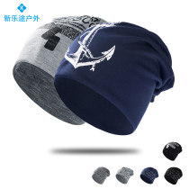 Hip-hop hats mens sunscreen Baotou hats tide riding dust-proof headgear pile hats womens bicycles pure cotton lined small hats