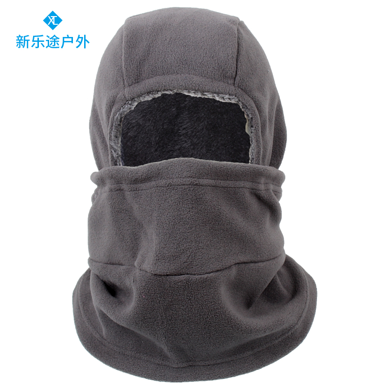 Winter Plus Suede Warm Headgear Male Electric Car Wind Shield Women Winter Riding Anti-Chill Ski Mask Full Face Antifreeze