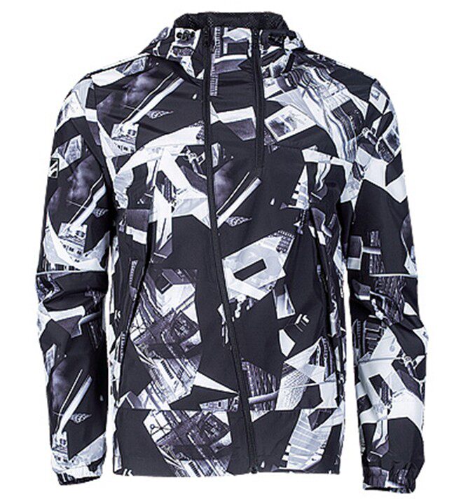 Your person bird men's clothing 2017 fall new sports casual thin section with cap windsuit jacket A473063