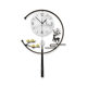 2026 New Chinese-Style Internet-Famous Clock, New Model Living Room Wall Clock, Modern Simple Creative Decorative Clock, Grand Wall-Mounted Clock