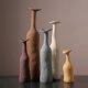Behanmei Morandi Creative Vase Ornaments Simple Art Entrance Hall Living Room Flower Arrangement Ceramic Home Decorations