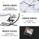 2026 New Chinese-Style Internet-Famous Clock, New Model Living Room Wall Clock, Modern Simple Creative Decorative Clock, Grand Wall-Mounted Clock
