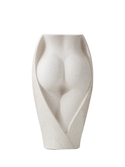 Eilang wabi-sabi style Nordic vase straight ceramic products semi-nude flower inserts human body crafts ornaments