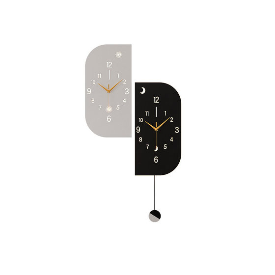 High-End Double-Sided Clock Corner Wall Clock Modern Minimalist Home Use 2026 New Model Living Room Creative Corner Clock