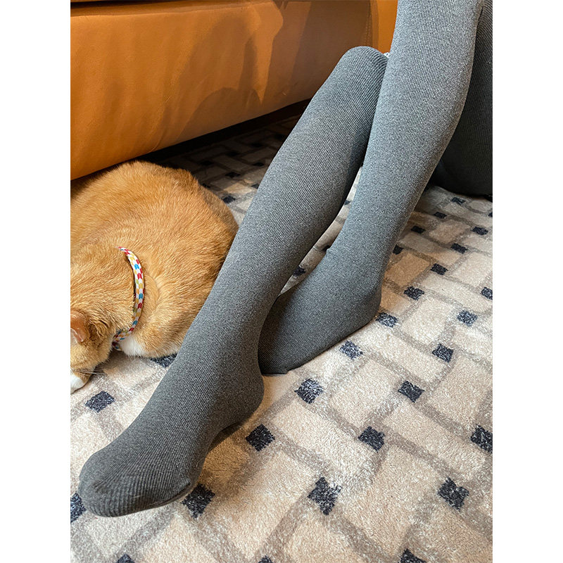 Deer and flying birds One can arbitrarily cut DIY's inner lap pants Sox fall multi-color into 3825