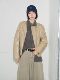 Deer and Birds Evaporated Milk Leather Profile Jacket Placket Zipper Windproof Custard Apricot PU Leather Jacket 6990