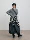 Deer and Birds old issue ຫນັງສືພິມ 120g quilted cotton functional stand collar jacket/bud skirt 7070/7071
