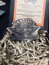 1995 American Harley three-dimensional engraving limited shield label belt buckle collection commemorative paragraph orphan
