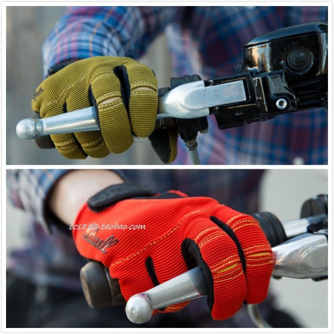 19522 American Biltwell Vintage Summer Mesh Motorcycle Riding Gloves