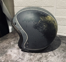 201211 magic locomotive Harley Gray Retro - Quarterly helmets