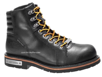 19604 Devil Harley Mens Waterproof Color Shoes Lace Riding Boots Motorcycle Boots USA