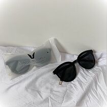 Villain jewelry street photography sunglasses ins female round face Korean version of polarized sun glasses anti-ultraviolet students new dy jump