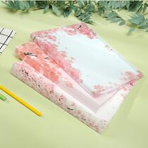 Chasing Star storage A4 folder information book folder insert binder sheet music clip storage clip student test paper folder