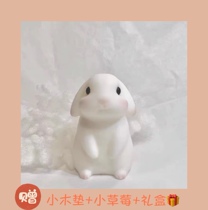 (Original) Mid-Autumn Festival Moon Rabbit Fragrant Candle Rabbit Style Gift Wedding Birthday Party with Hand Gift Customization