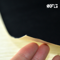 Special Price Dark Black Ribbon Backgum Flocking Cloth Super Thick Suction Light Non-Reflective Photography Background Cloth Superior Gift Box Packaging