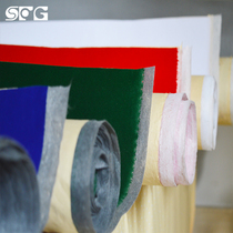 Colour self-adhesive water stab bottom adhesive flocking cloth back glue suede cloth gift box jewellery packaging cloth photo background cloth