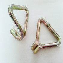 Trailer welded lanyard hook wind hook hook tight-rope one go fence hook truck floor adhesive hook