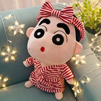 Красный полосатый халат - открытое открытие глаз