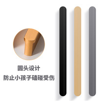 Cabinet door Long handle black modern minimalist High-end Cabinet Wardrobe Drawers Cupboard cabinet door handle the closet door handle
