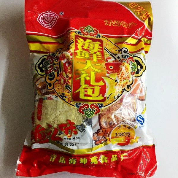 Qingdao Special Products Super Worth Sea Products Seafood Great Gift Bag 1080g A gift for a good selection of a bag-Taobao