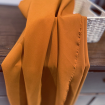 Caramel orange orange red micro-elastic cloth dress Rib fabric inner lining retro background arrangement cloth