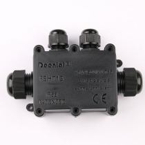Waterproof junction box Deenlai waterproof junction box IP68 waterproof junction box One in three out waterproof junction box