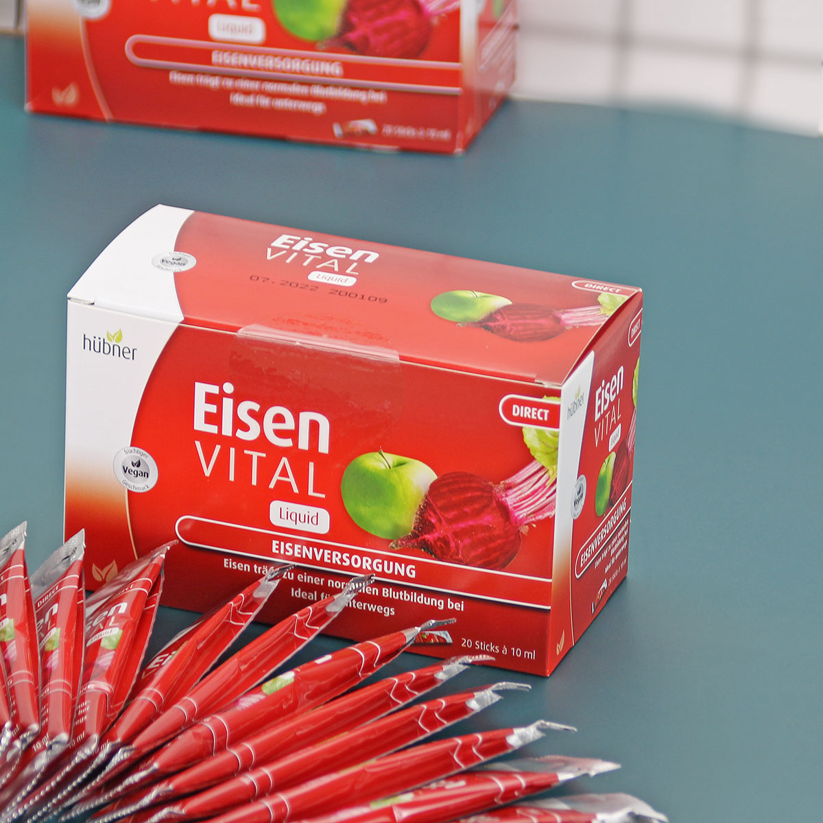 German Huebner Eisen Hao Bona Hebenna Portable red iron oral liquid for children and pregnant women