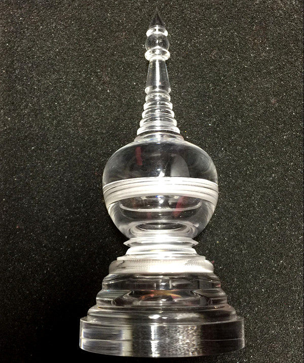 Imported supplies Acrylic Pagoda Double Large Space Sherita 100mm