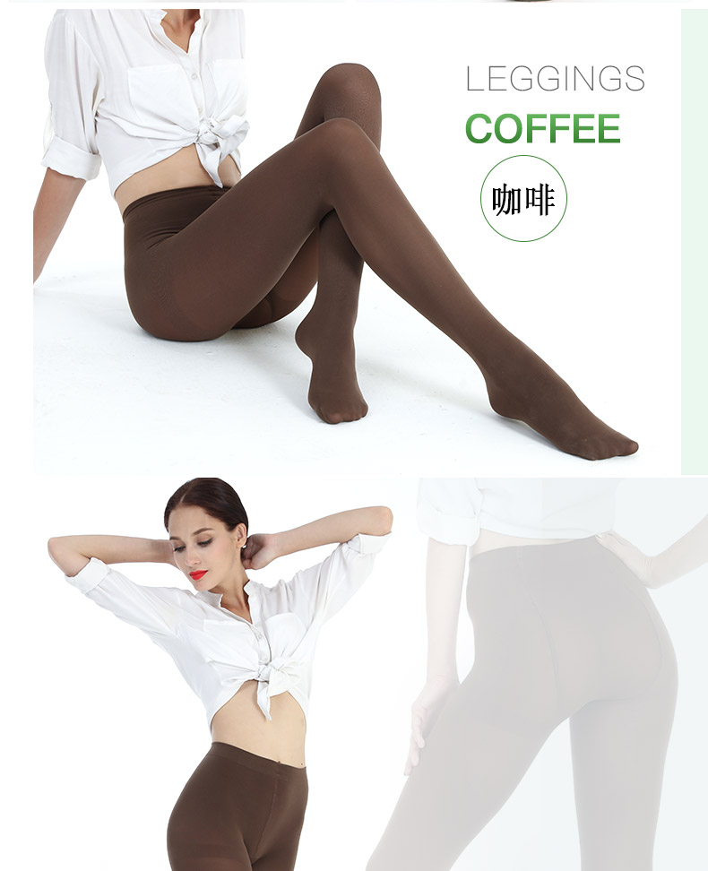 Langsha vớ chống móc quần lụa mùa xuân và mùa thu mô hình nhung dày vớ đáy mỏng phần thịt màu chân vớ phụ nữ tất nữ cổ ngắn