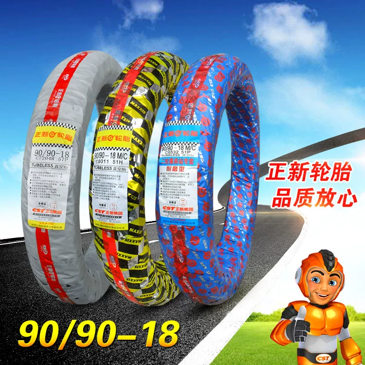 新 90/120 / 90-18 Lốp chân không Lốp xe máy Lốp xe xuyên quốc gia 110/100/80