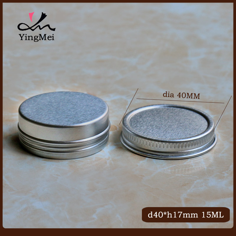 Hộp nhôm 15ml Hộp nhôm 40 * 17mm có thể 15g gram bông tai vòng cổ vòng tay vòng chân vòng chân nhỏ trang sức phụ hộp nhôm - Vòng chân lắc chân vàng pnj