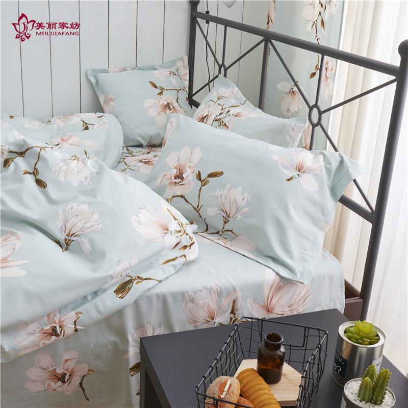 Tấm vải chéo đơn mảnh nhà dệt giường 1,2m chăn bông đơn 1,5 / 1,8 m giường đôi mới drap giường everon