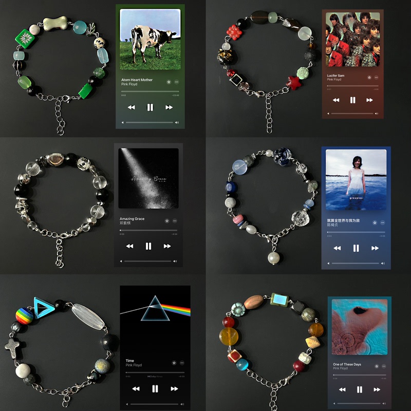 Infinite Loop Augenstern Album Cover Bracelet Light Luxury Niche Exquisite Couple Bracelet for Girls and Boys