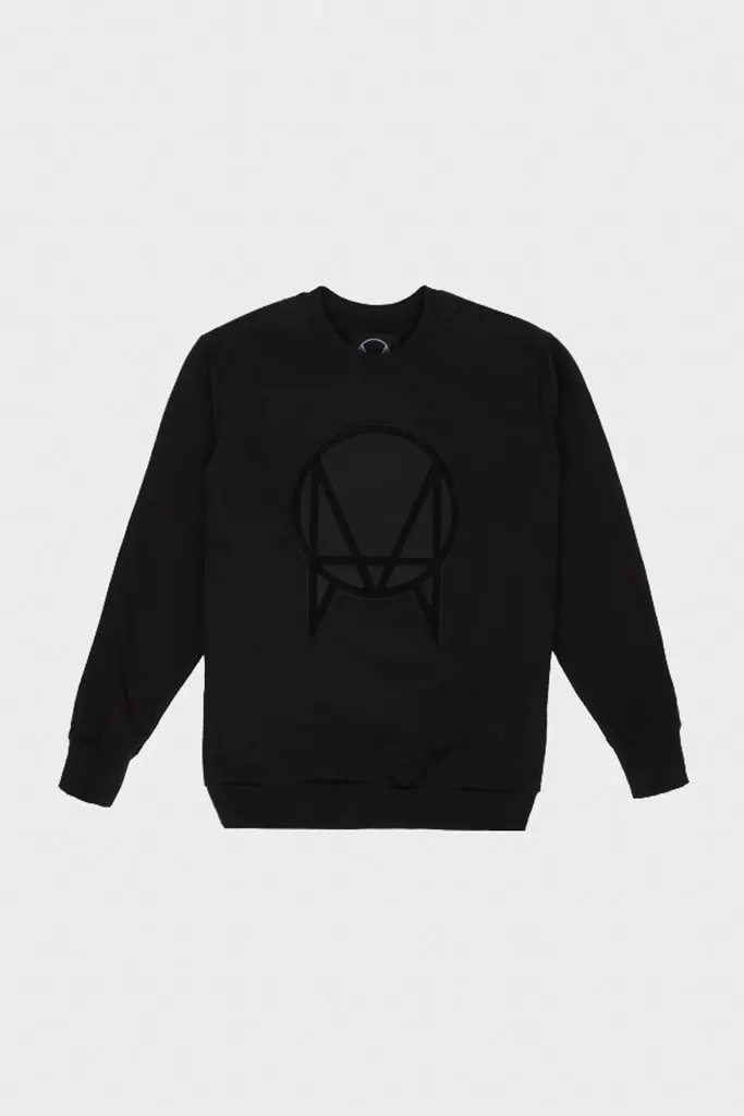 PATCH' CREW SWEATSHIRT BLACK от OWSLA