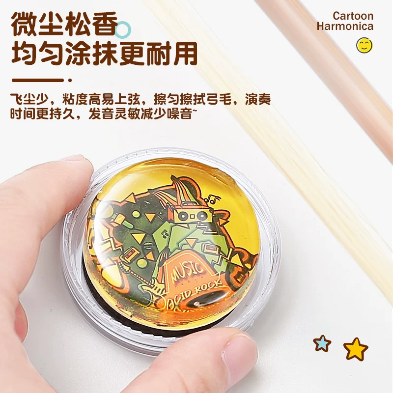 Профессиональная скрипка Jayee Erhu Stepcutus Струнный Дедик Комикс Комикс Узор Узор Подложка Блок