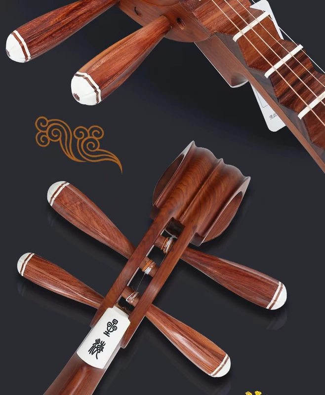 Bắc Kinh Xinghai instrument nhạc cụ Aussie Dalbergia kiểm tra tài liệu chuyên nghiệp chơi gỗ hồng mộc trưởng thành 琵琶 8914 - Nhạc cụ dân tộc