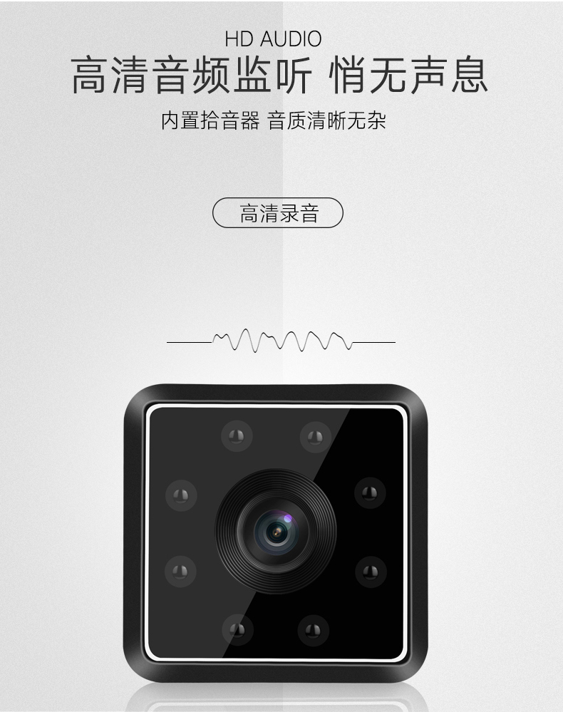 camera mini thu nhỏ màn hình không dây gia đình nhỏ nhà HD đêm tầm nhìn wifi di động thăm dò từ xa - Máy quay video kỹ thuật số máy quay dưới nước