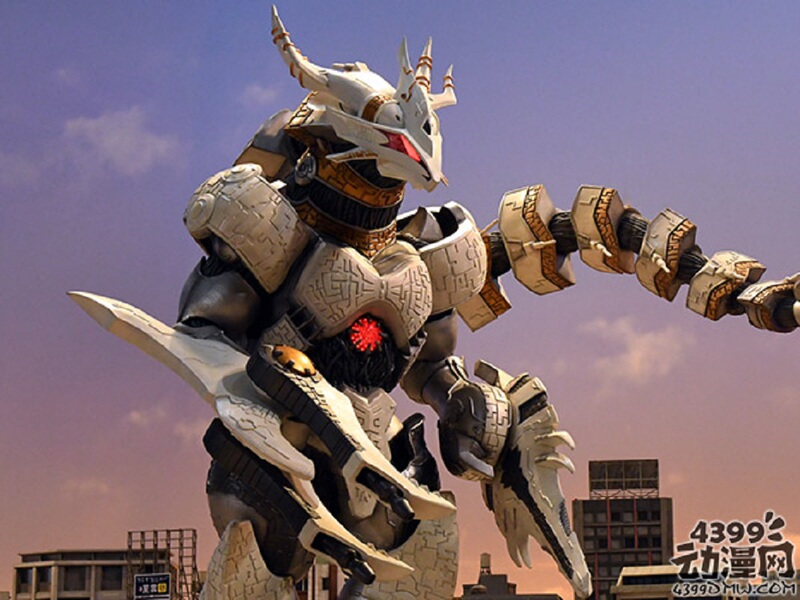 Large and Small Monster Soft Rubber Judicial Judge All-Powerful Mechanical Galactic Dragon Galadron King Doll Male Toy