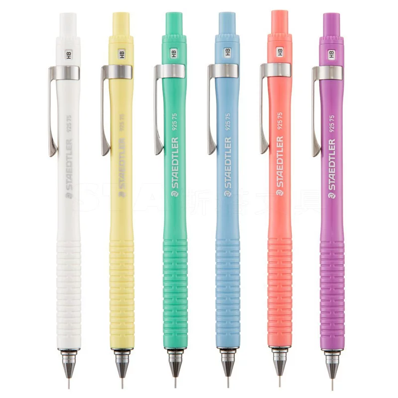 Germany Schidou Macaron soft pink color automatic pencil 925 75 metal pen head low center of gravity drawing 0.5mm painting low gravites activity pencil