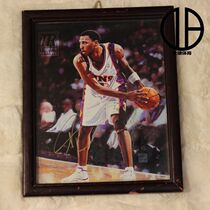 Former NBA star Sean Marion autographed photo nba Sun strip framed in stock