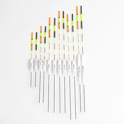 Long pole and short-line gun pole traditional fishing float thickening eye-catching tail elderly myopia vertical drift shallow water grass hole fish float