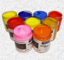 Acrylic pigment 300ml commercial creative hand-painted wall painting waterproof paint DIY creative room for external use