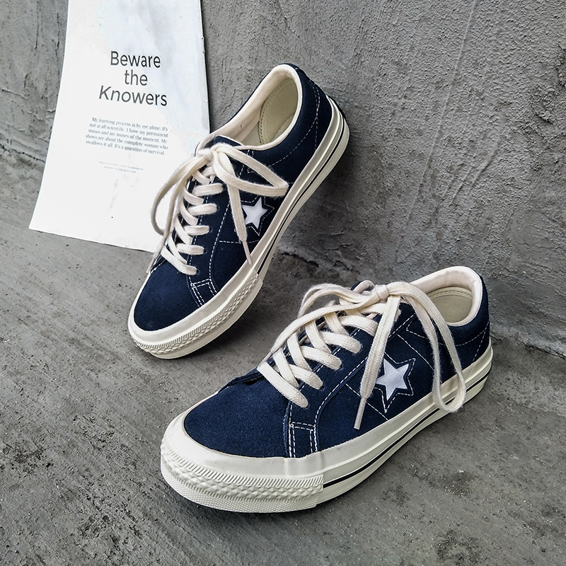 Spring and autumn sneakers male Yufeng Han Edition trend hundred retro-ancient low-gang couples casual shoes flat personality shoes