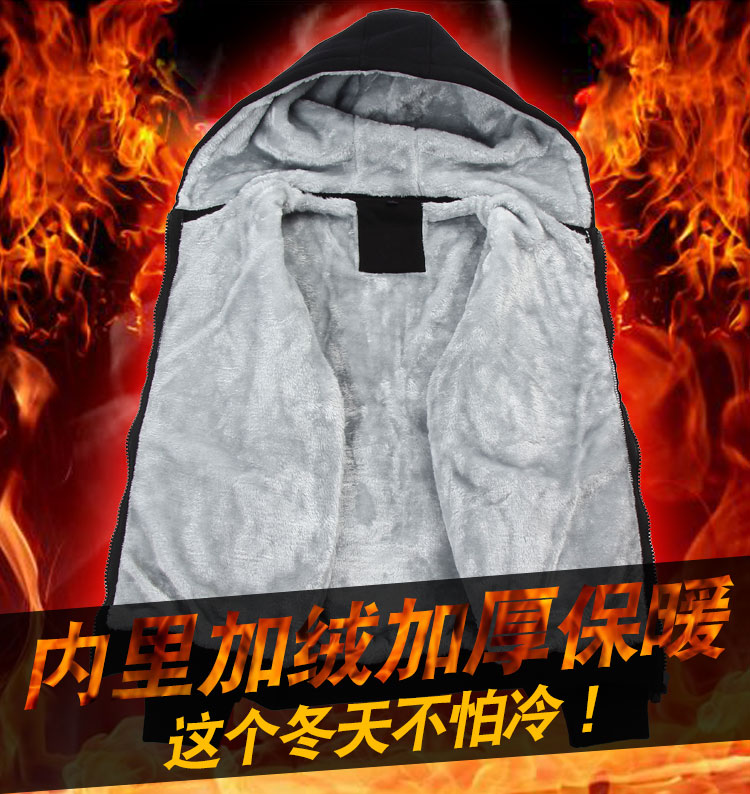 Ánh sáng ban đêm áo len nam giới và phụ nữ phim hoạt hình phim hoạt hình mèo quần áo xung quanh trăm áo khoác cộng với nhung dày mùa thu và áo khoác mùa đông những hình dán cute
