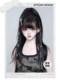 Perruque Ponytail Clip des cheveux longs de la femme Hair raide Natural Natural Waterfall Half Cucked Fountain High Ponytail Wig 2025 Nouveau style