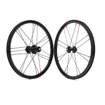 Handmade Flying Athena FG32 domestic small cloth wheel set 16 inches 349 rim brake folding bike 74-130