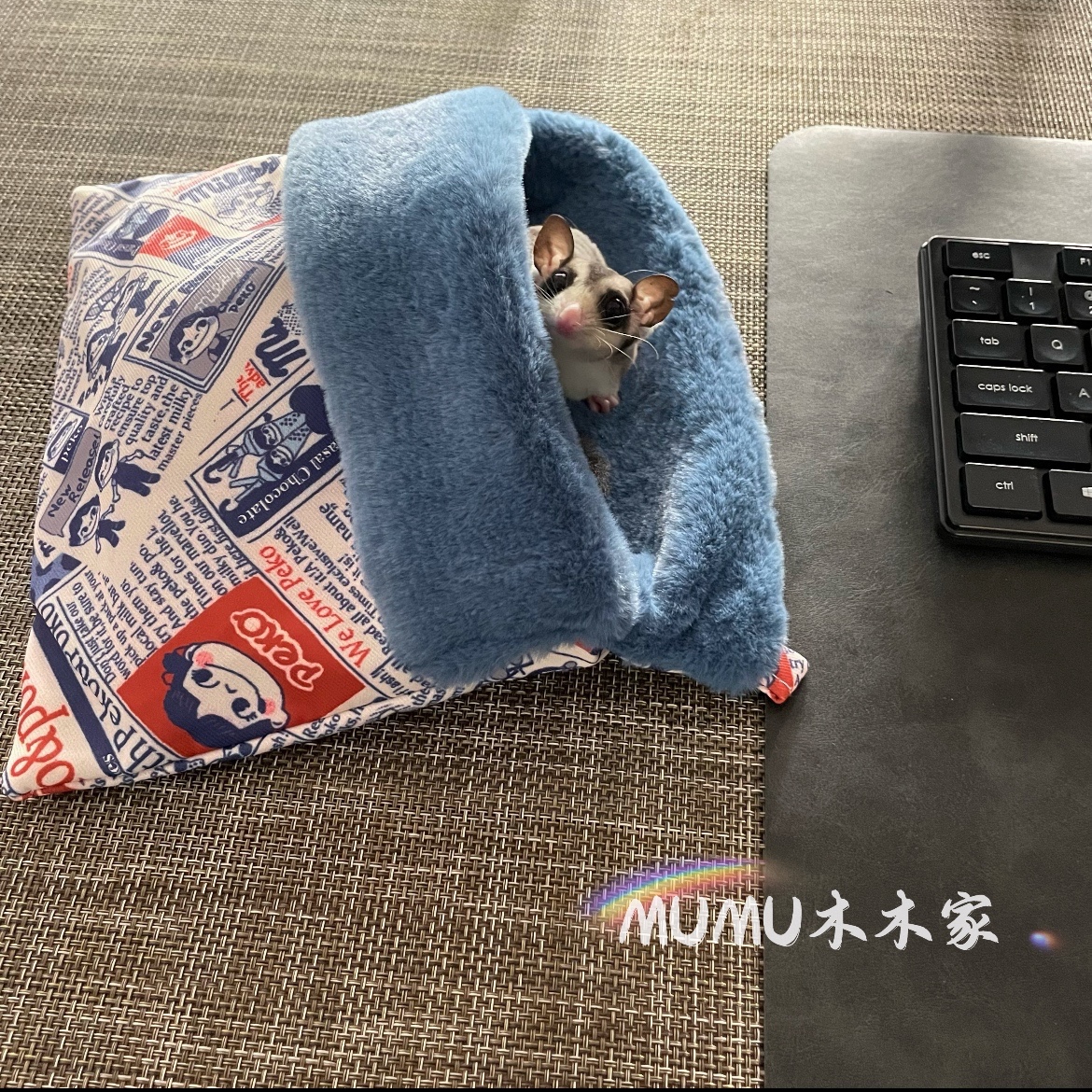 Honey bag glider supplies sleeping bag summer flying squirrel squirrel rat hedgehog golden bear milk rat sleeping nest four seasons pet supplies